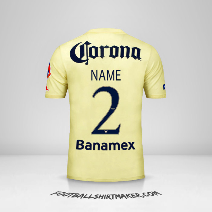 Shirt Club America 2014/15 -  name - 2
