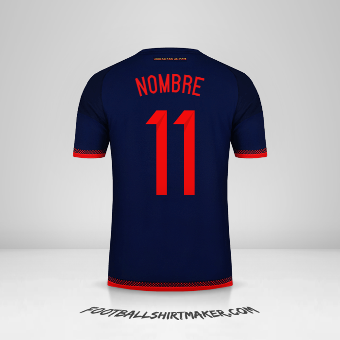 Jersey Colombia 2015 Visita -  nombre - 11