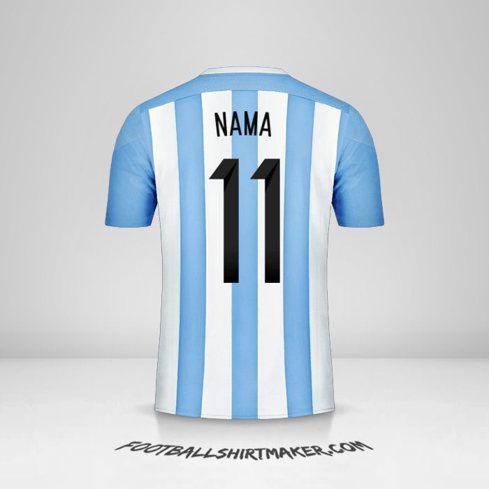 Jersey Argentina 2015 -  nama - 11