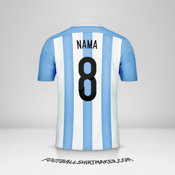 Jersey Argentina 2015 -  nama - 8