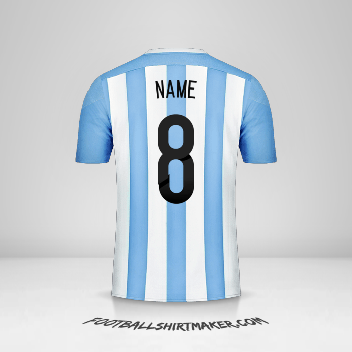 Shirt Argentina 2015 -  name - 8