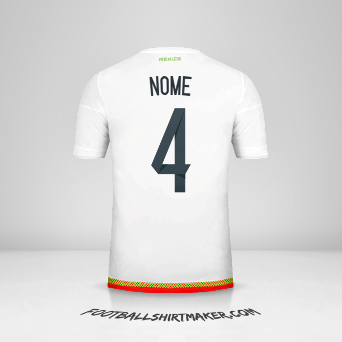 Camisa México 2015/16 Alternativa -  nome - 4