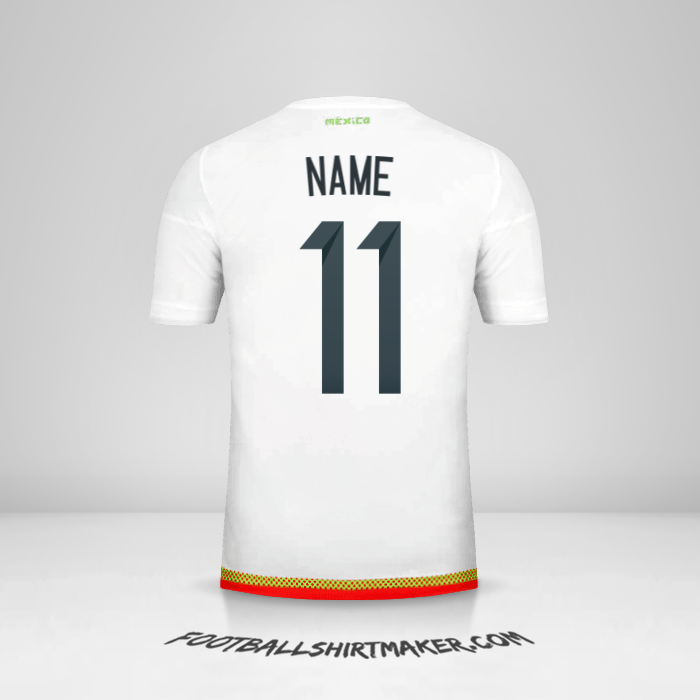 Jersey Mexico 2015/16 Away -  name - 11