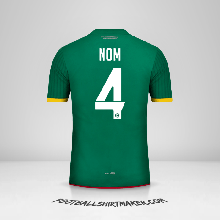 Maillot Bolivie 2015 -  nom - 4
