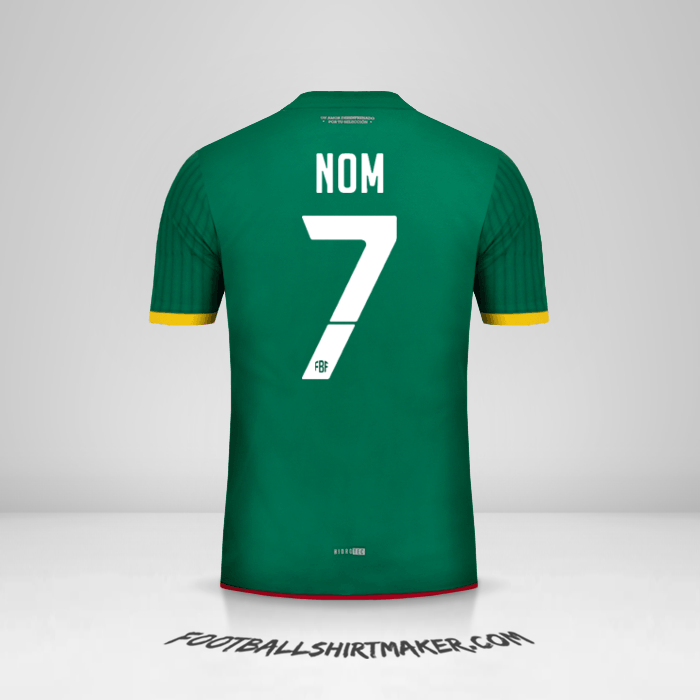 Maillot Bolivie 2015 -  nom - 7