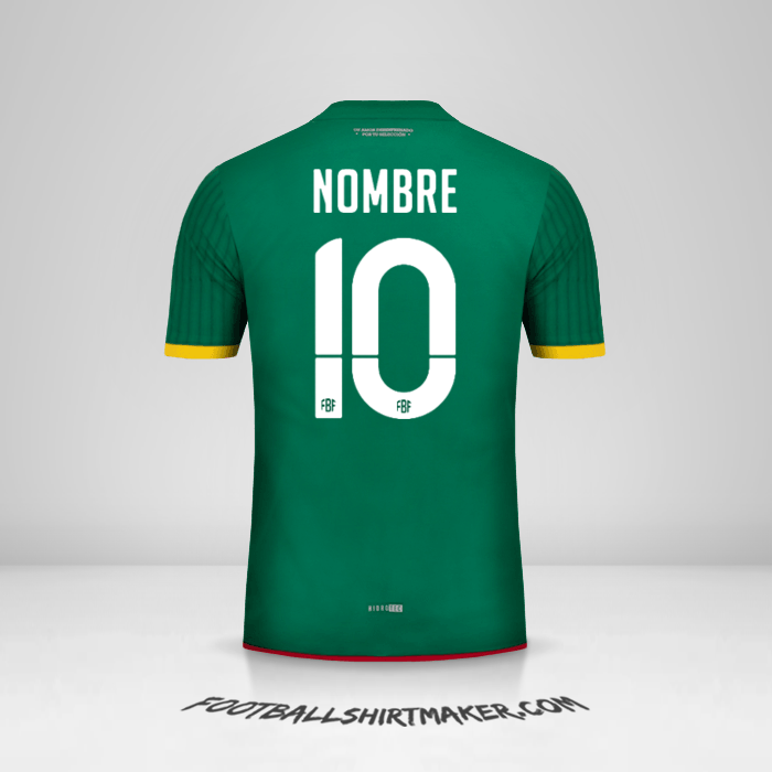 Jersey Bolivia 2015 -  nombre - 10