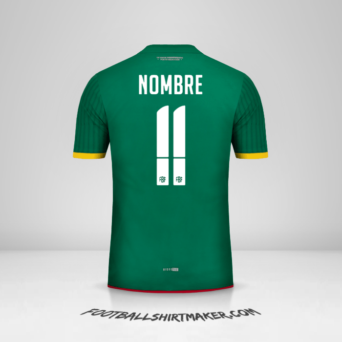 Jersey Bolivia 2015 -  nombre - 11