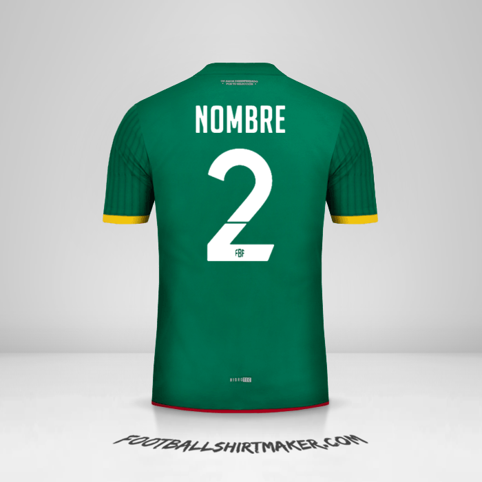 Jersey Bolivia 2015 -  nombre - 2