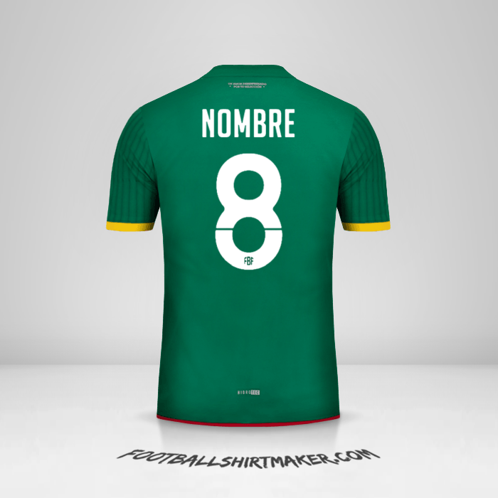 Jersey Bolivia 2015 -  nombre - 8