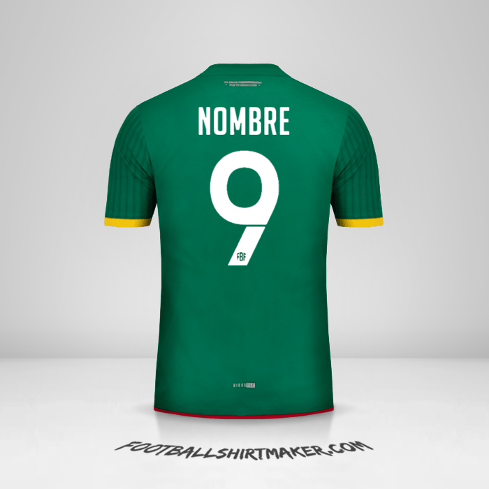 Jersey Bolivia 2015 -  nombre - 9