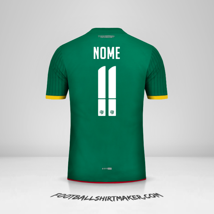 Camisola Bolívia 2015 -  nome - 11
