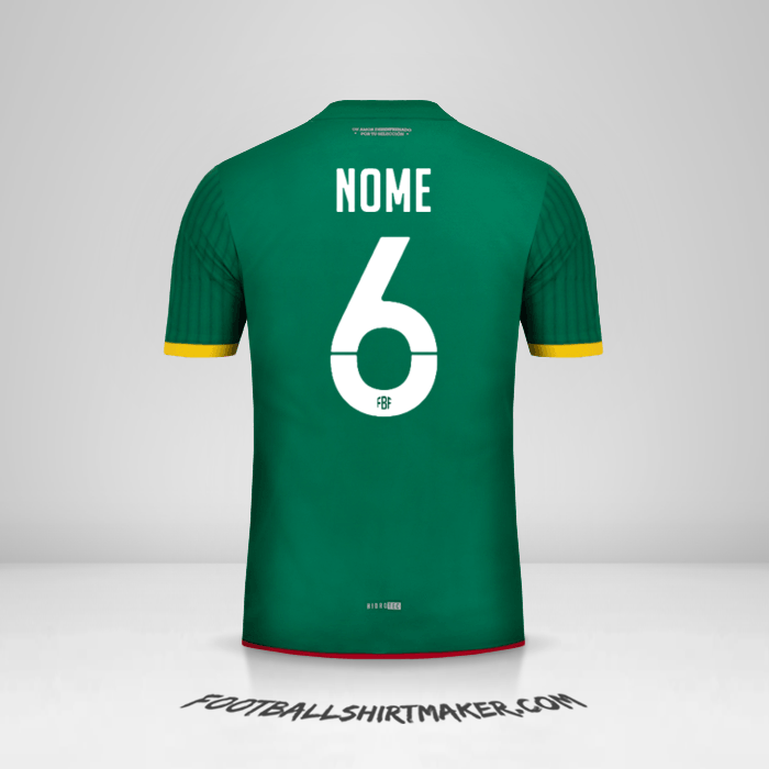 Camisola Bolívia 2015 -  nome - 6