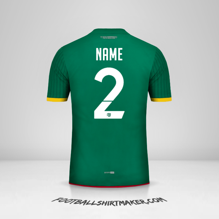 Trikot Bolivien 2015 -  name - 2