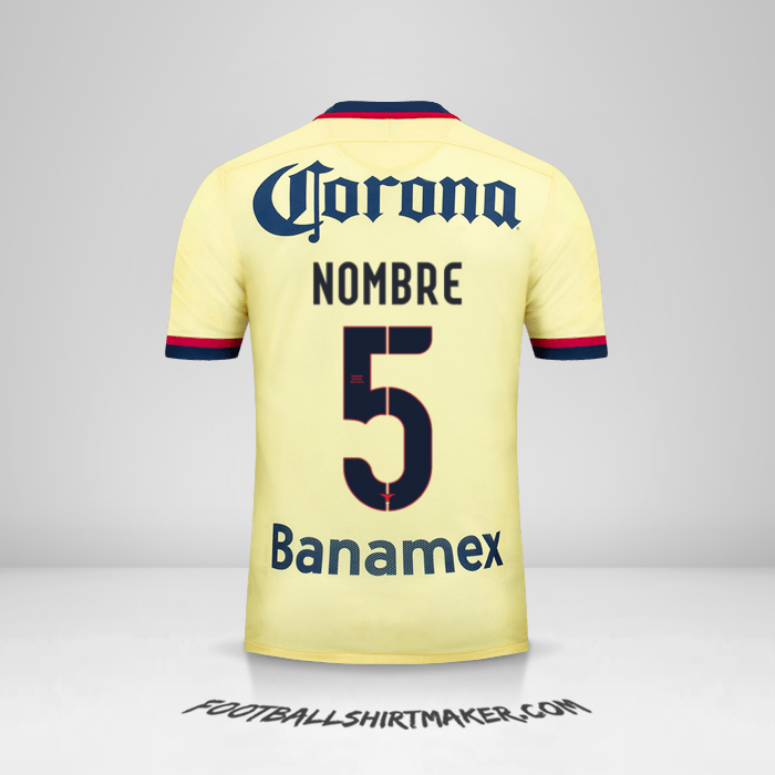 Camiseta Club America 2015/16 -  nombre - 5