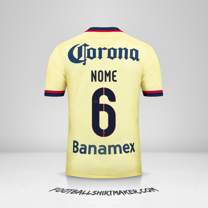 Maglia Club America 2015/16 -  nome - 6