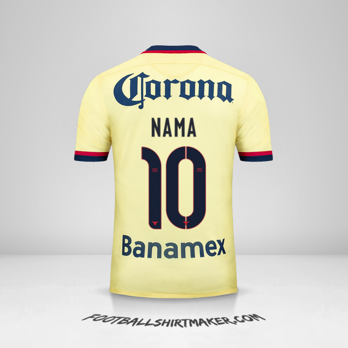 Jersey Club America 2015/16 -  nama - 10