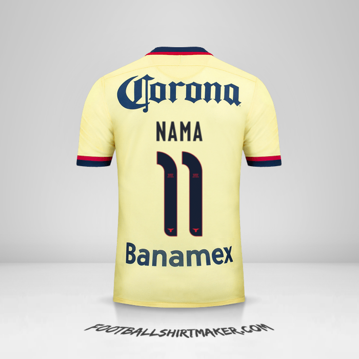 Jersey Club America 2015/16 -  nama - 11