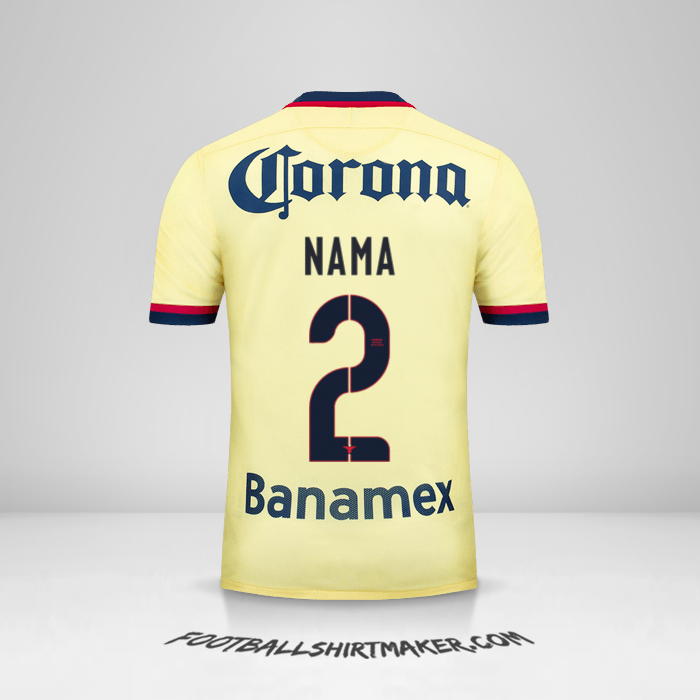 Jersey Club America 2015/16 -  nama - 2