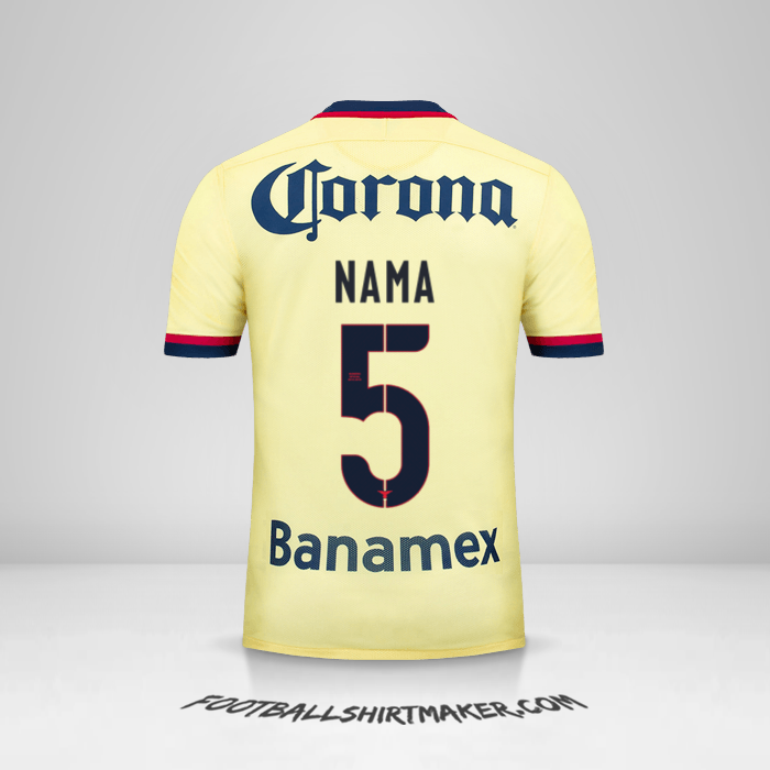 Jersey Club America 2015/16 -  nama - 5