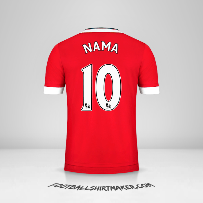 Jersey Manchester United 2015/16 -  nama - 10