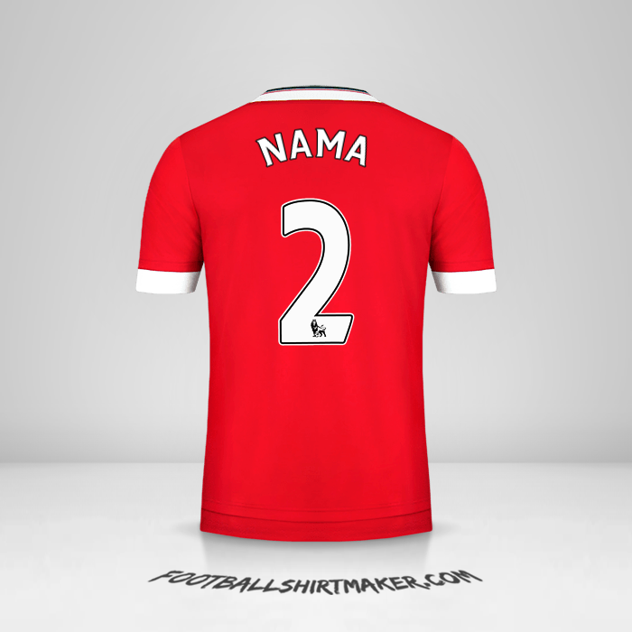 Jersey Manchester United 2015/16 -  nama - 2