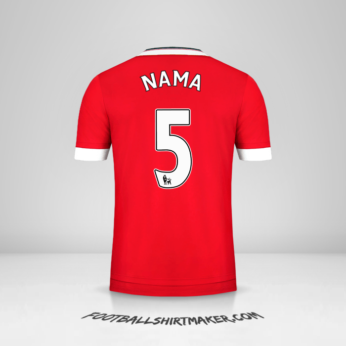 Jersey Manchester United 2015/16 -  nama - 5