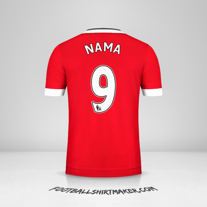 Jersey Manchester United 2015/16 -  nama - 9