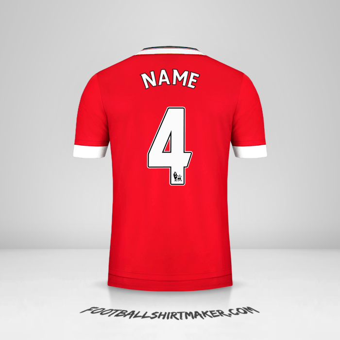 Trikot Manchester United 2015/16 -  name - 4