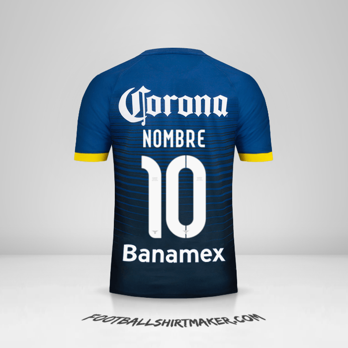 Jersey Club America 2015/16 Visita -  nombre - 10