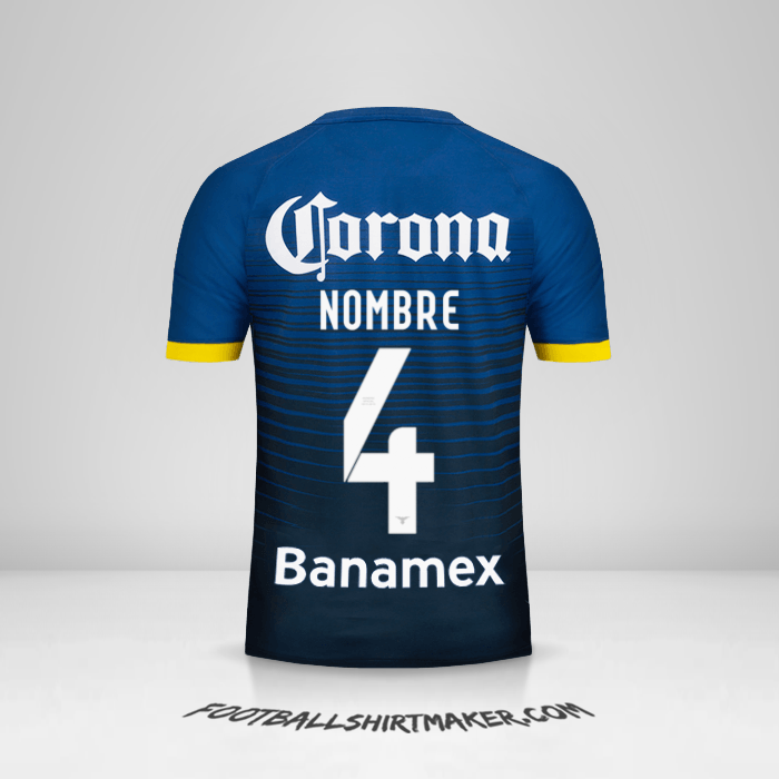 Jersey Club America 2015/16 Visita -  nombre - 4