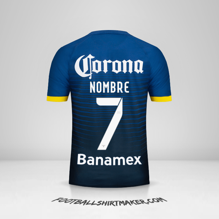 Jersey Club America 2015/16 Visita -  nombre - 7