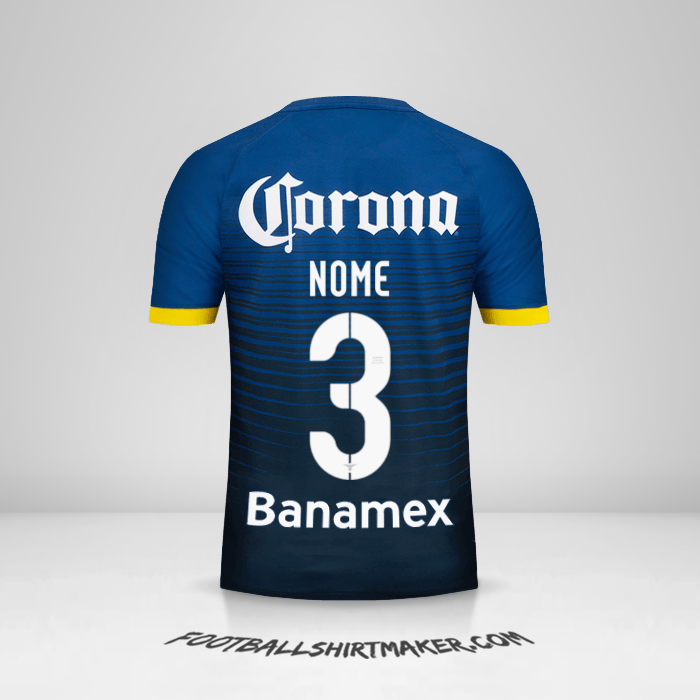 Maglia Club America 2015/16 Seconda -  nome - 3