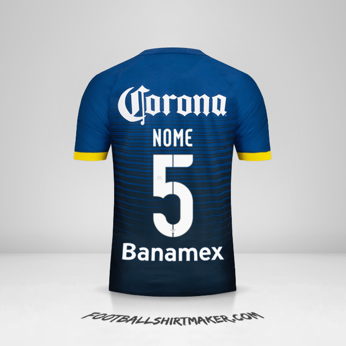 Maglia Club America 2015/16 Seconda -  nome - 5