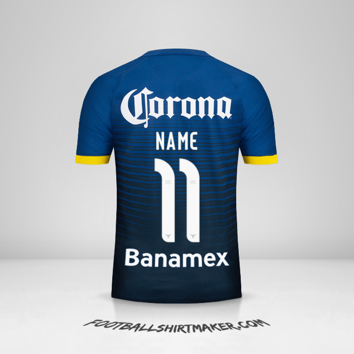 Shirt Club America 2015/16 Away -  name - 11
