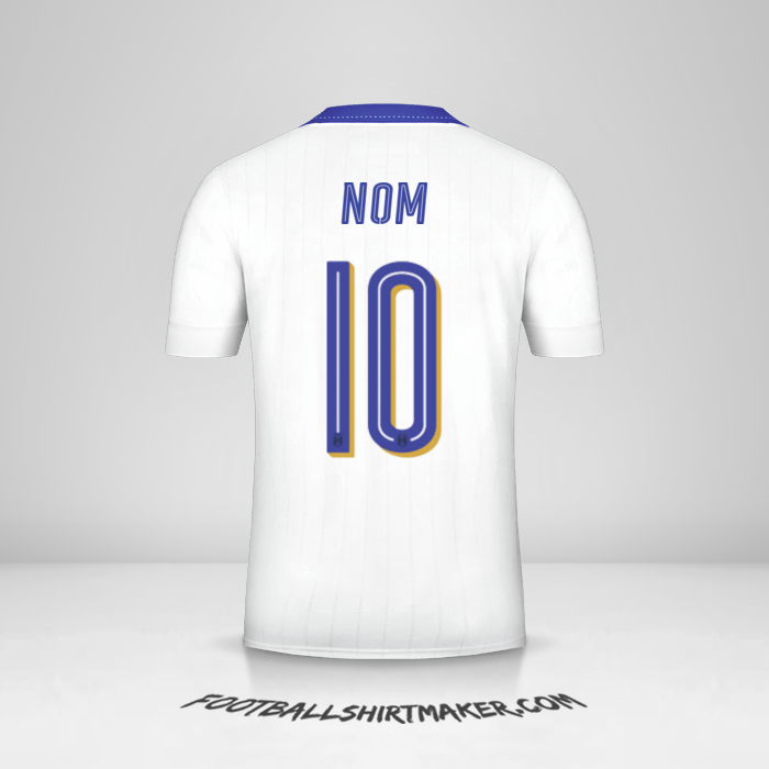Maillot Italie 2016 Extérieur -  nom - 10