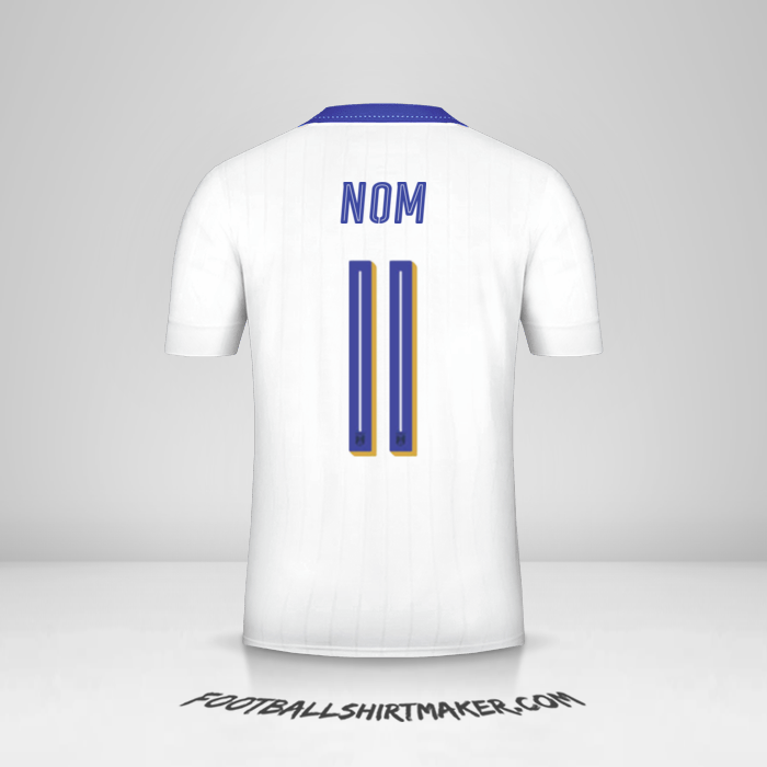 Maillot Italie 2016 Extérieur -  nom - 11