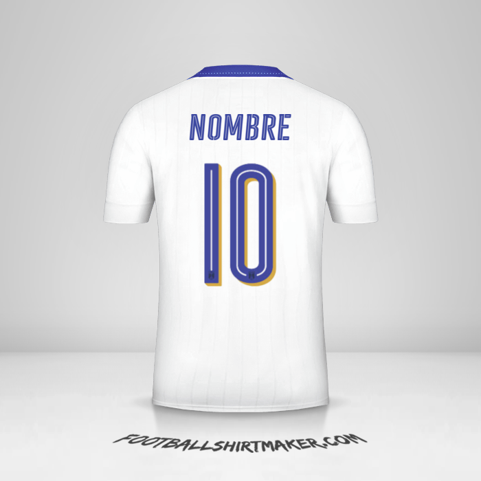 Jersey Italia 2016 Visita -  nombre - 10