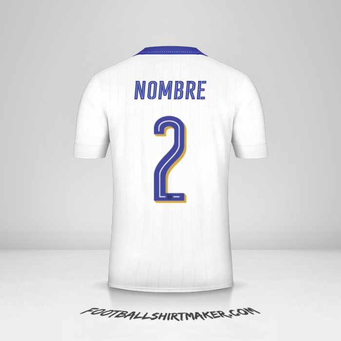 Jersey Italia 2016 Visita -  nombre - 2