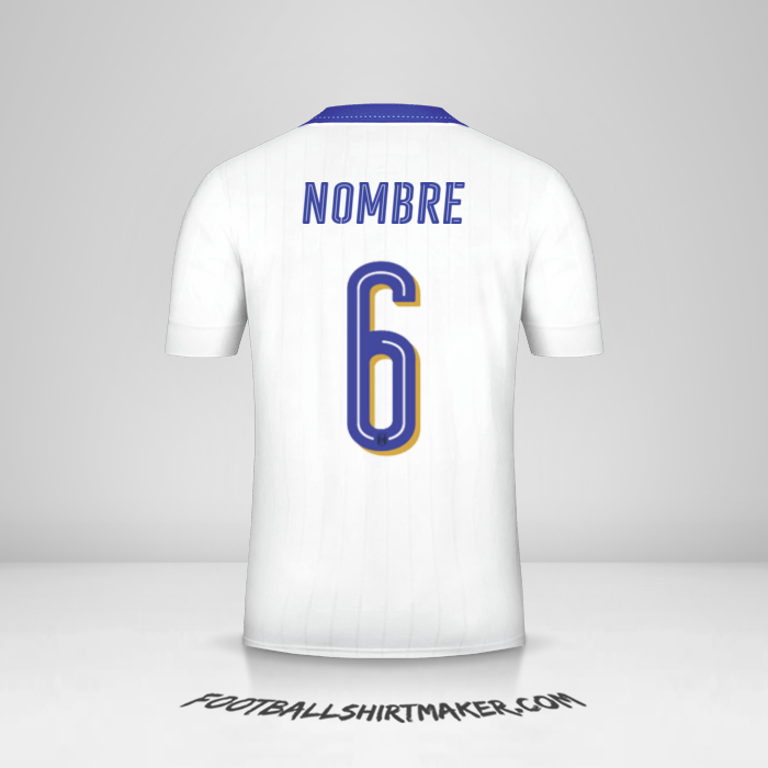 Jersey Italia 2016 Visita -  nombre - 6