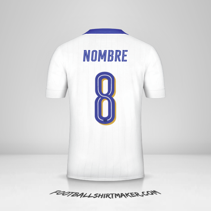 Jersey Italia 2016 Visita -  nombre - 8
