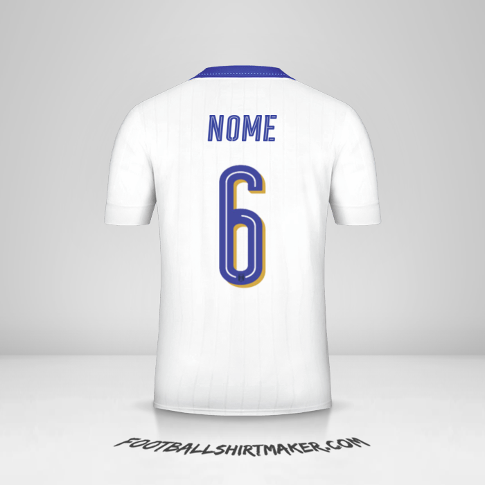 Maglia Italia 2016 Seconda -  nome - 6