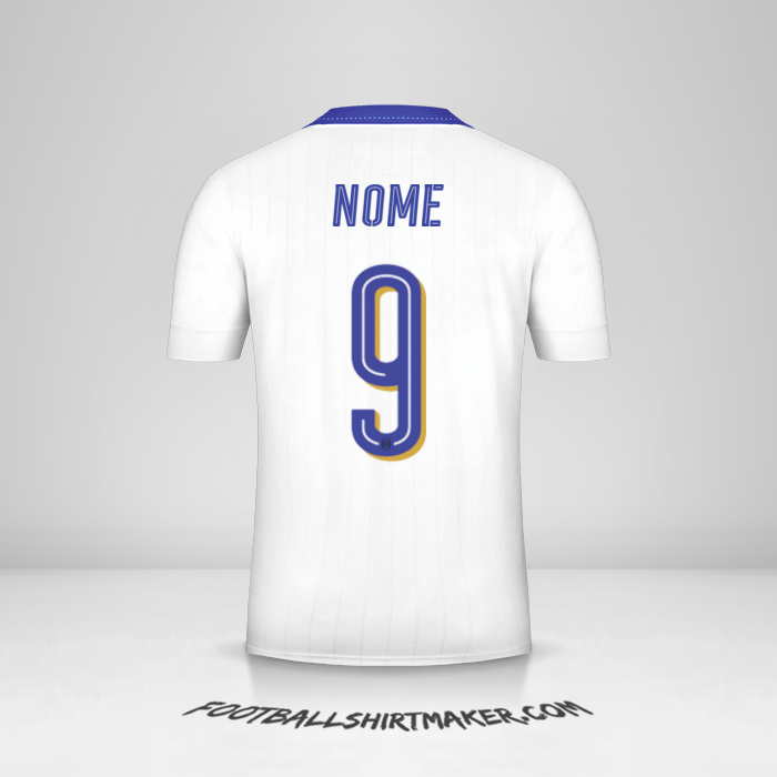 Camisa Itália 2016 Alternativa -  nome - 9
