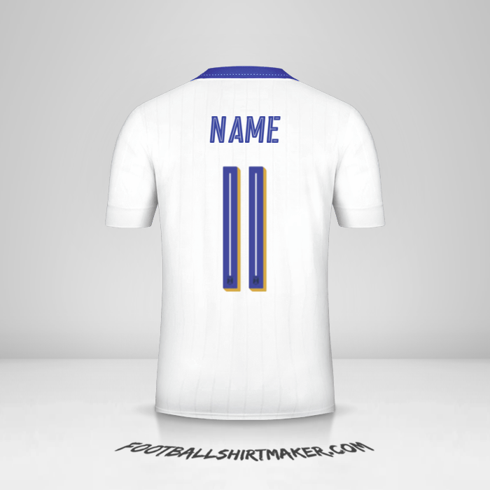Jersey Italy 2016 Away -  name - 11