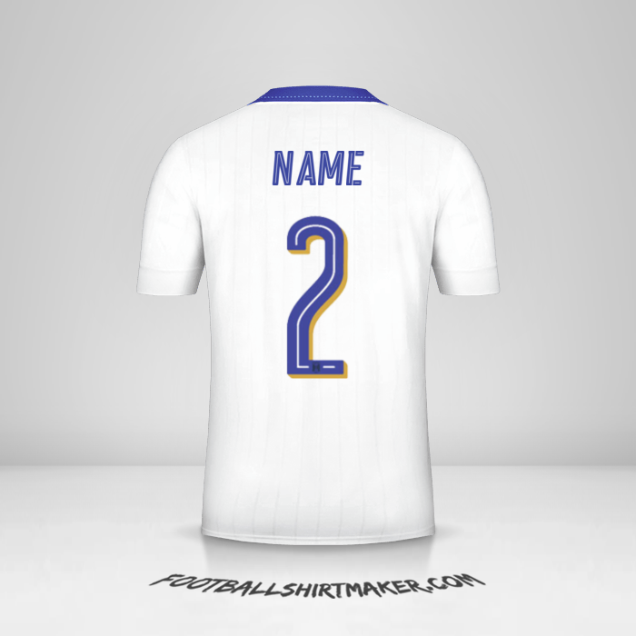 Jersey Italy 2016 Away -  name - 2
