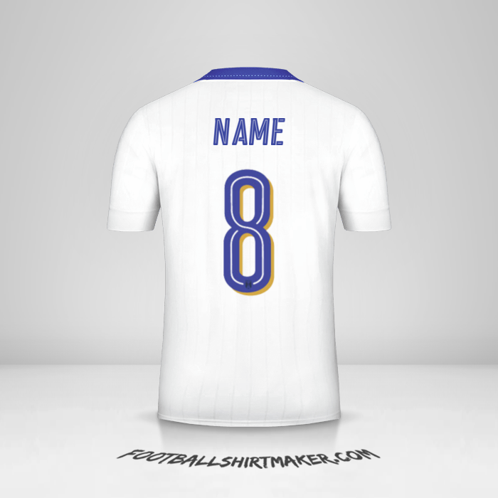 Shirt Italy 2016 Away -  name - 8