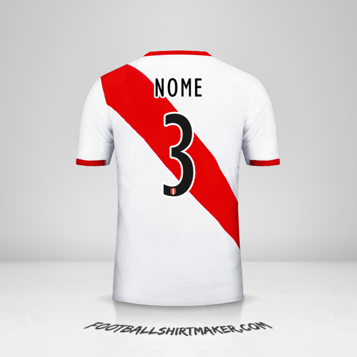 Camisola Peru 2015/16 -  nome - 3