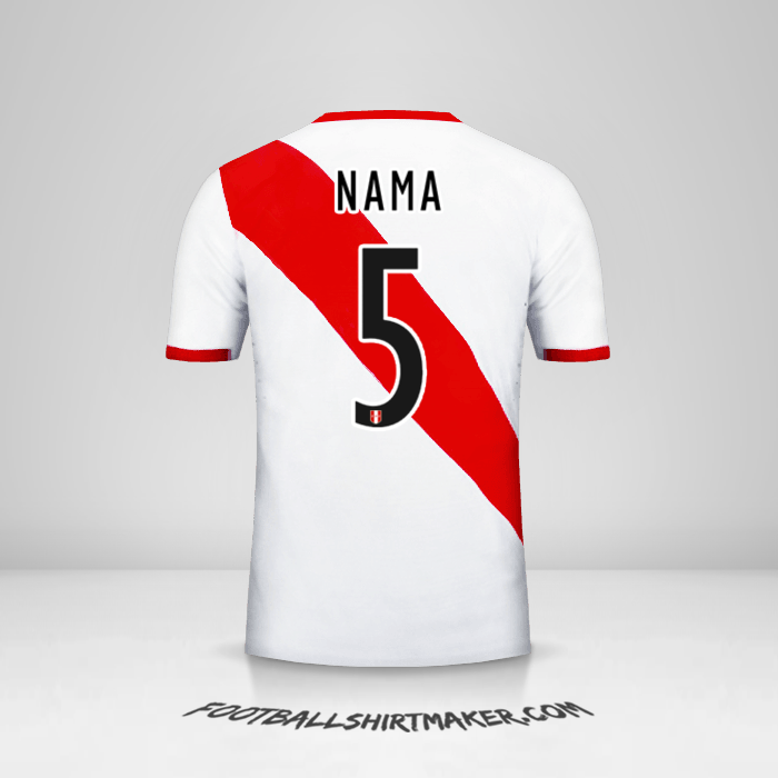 Jersey Peru 2015/16 -  nama - 5