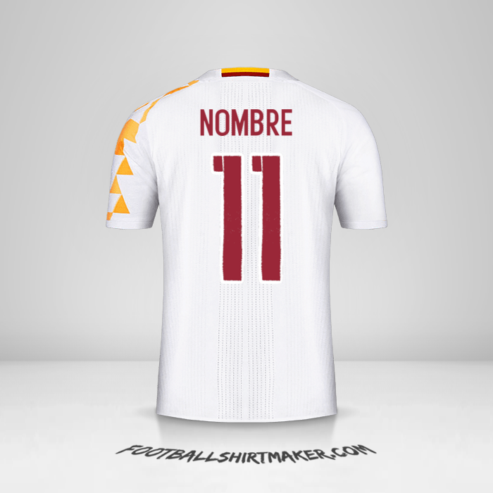 Camiseta España 2016 Visita -  nombre - 11
