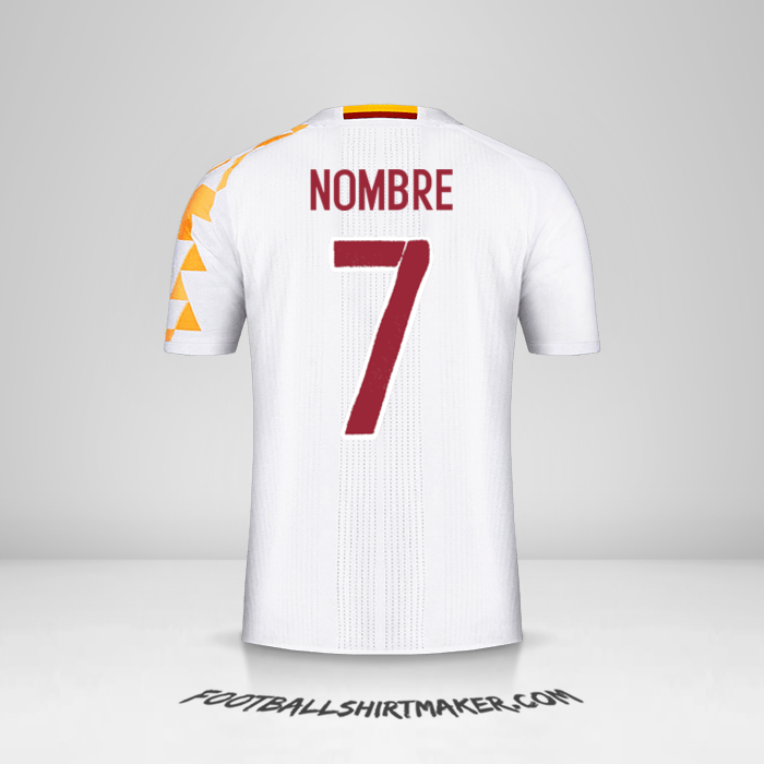 Camiseta España 2016 Visita -  nombre - 7