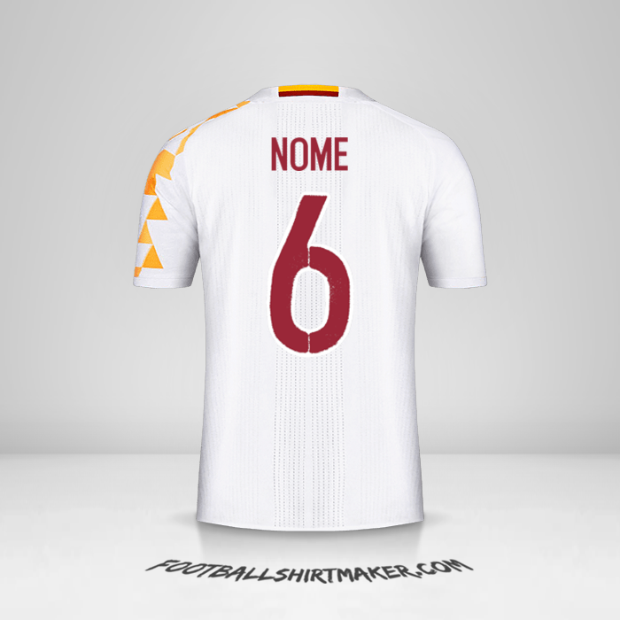 Maglia Spagna 2016 Seconda -  nome - 6